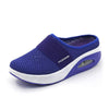 Orthopedic slip-on shoes with air cushion for women
