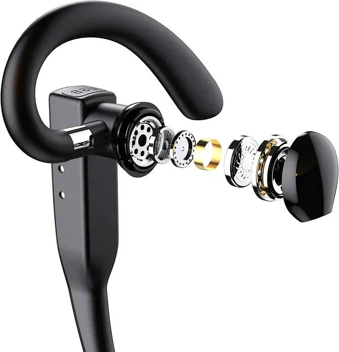 Trucker Dual Mic Bluetooth 5.1 Trådløst Headset med Støyreduksjon