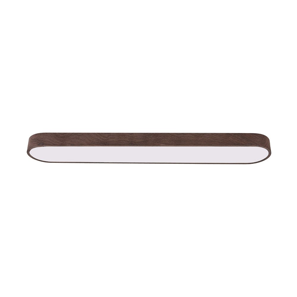 Oval LED-Takplafond Nordic Glow med Treaksent