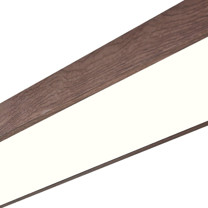Oval LED-Takplafond Nordic Glow med Treaksent