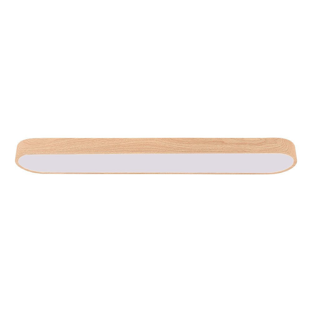 Oval LED-Takplafond Nordic Glow med Treaksent