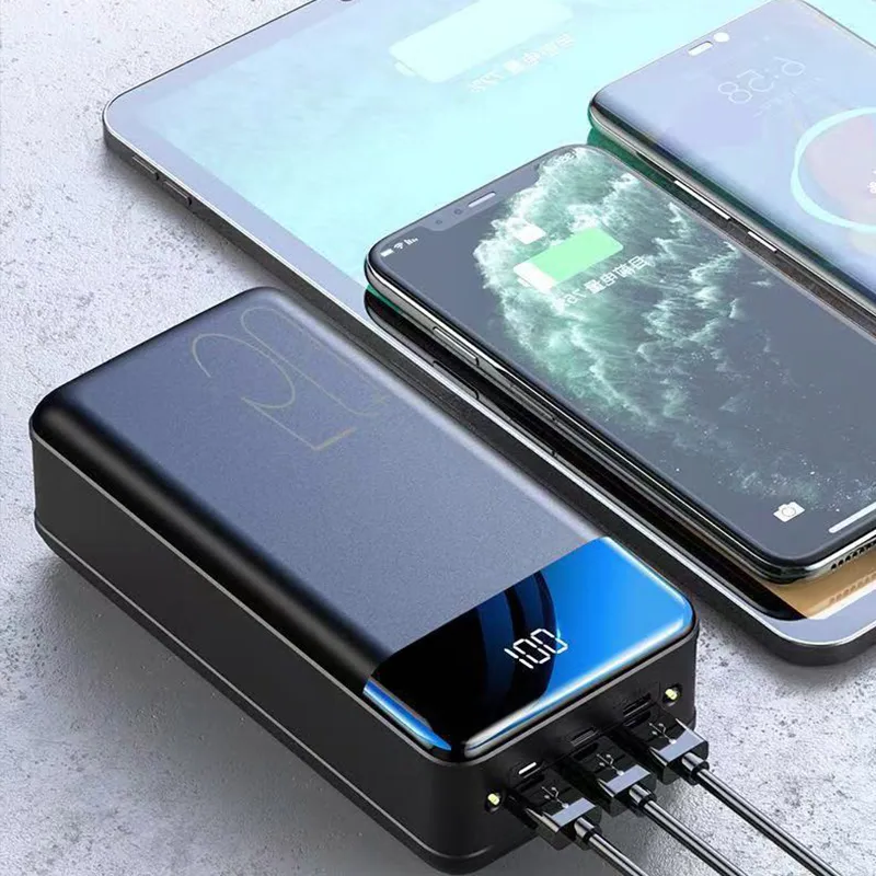 Ekstern batteripakke 50 000 mAh ultrahøy kapasitet