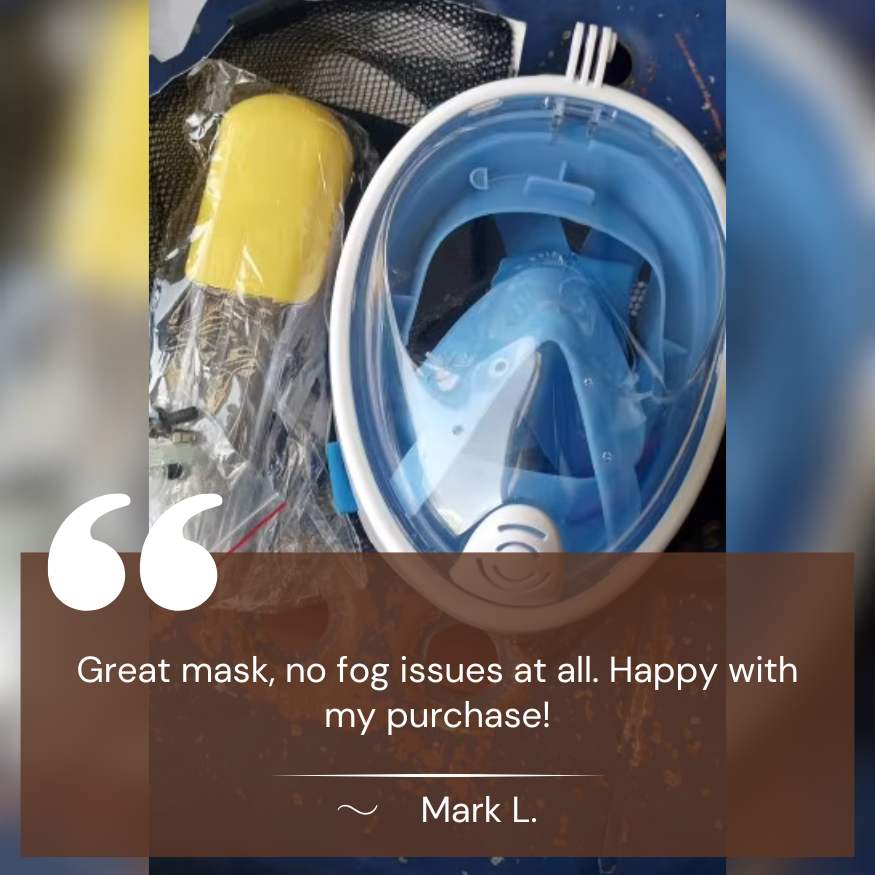 Snorkelmaske i Profesjonell Kvalitet