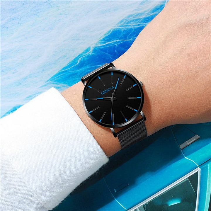 Innovativ nachhaltige minimalistische Herrenuhr
