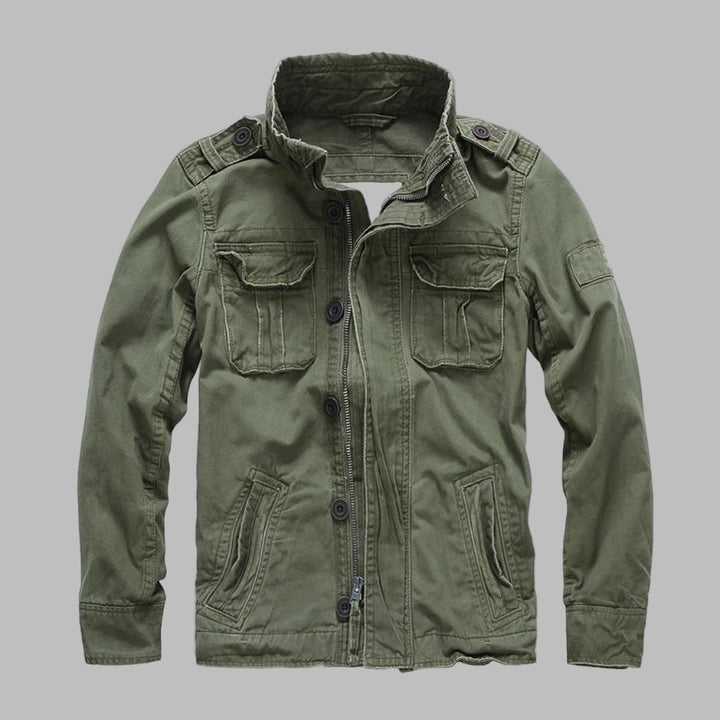 Camouflage military jacket