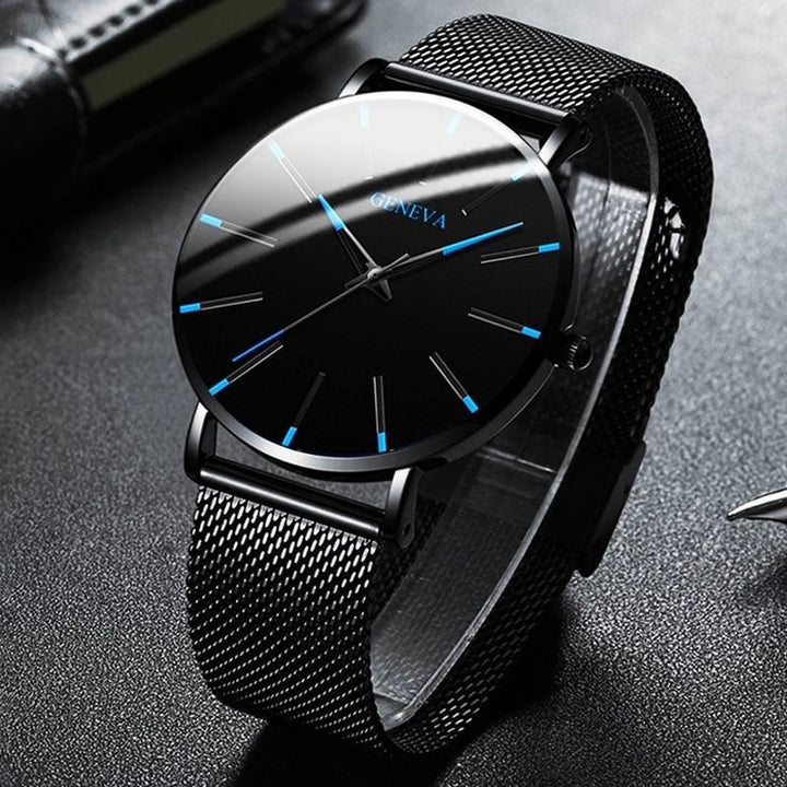 Innovativ nachhaltige minimalistische Herrenuhr