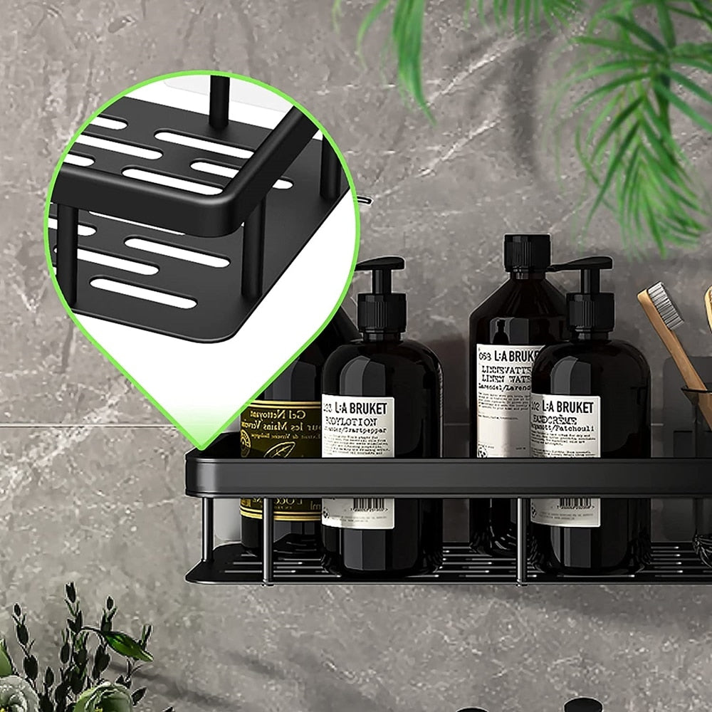 Badehyller med Metallsugekopper