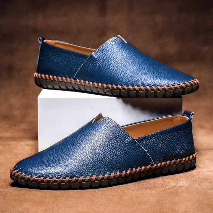 Elegante loafers – Matte slip-ons i ekte skinn
