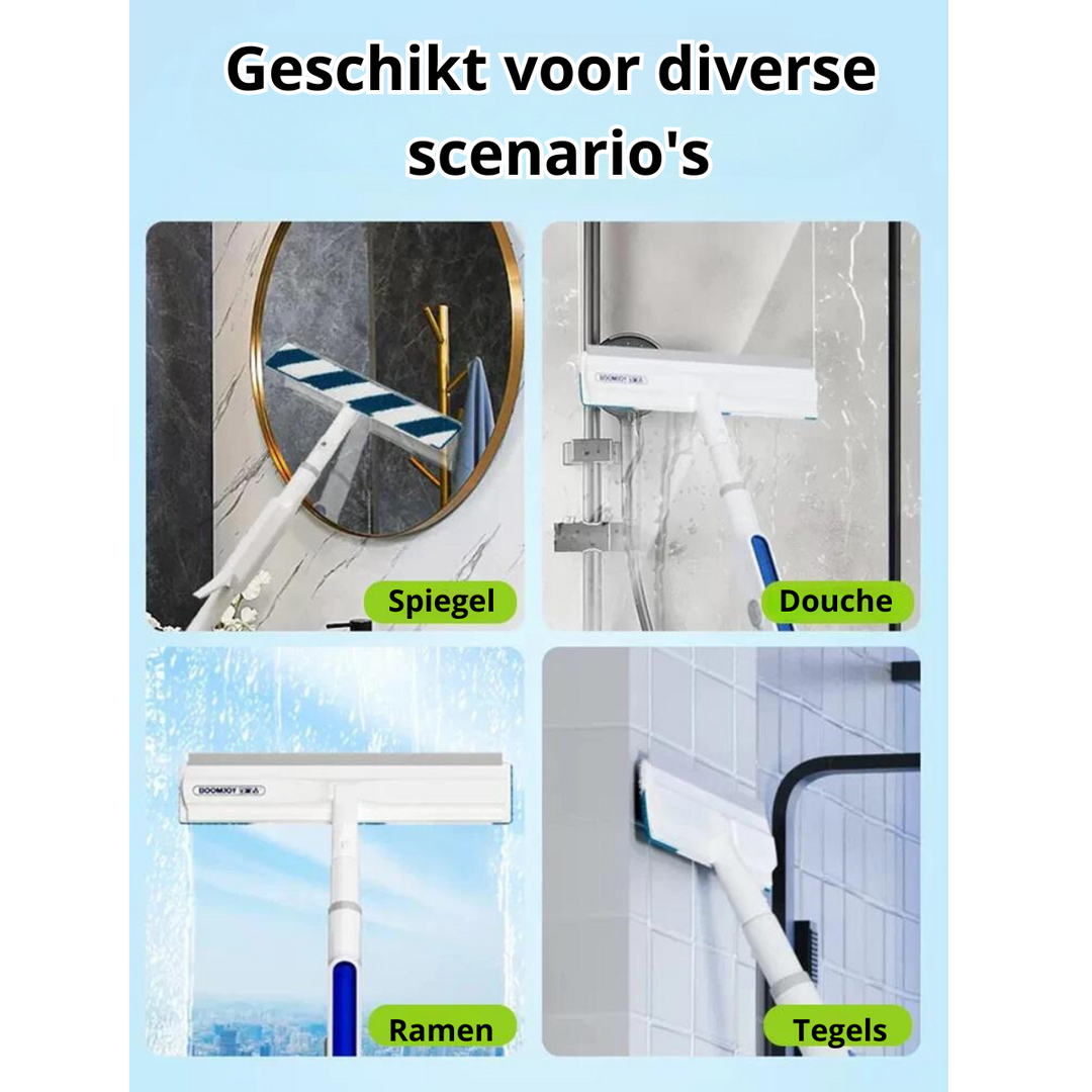 Funksjonell 3-i-1 vindusskrape - ClearView
