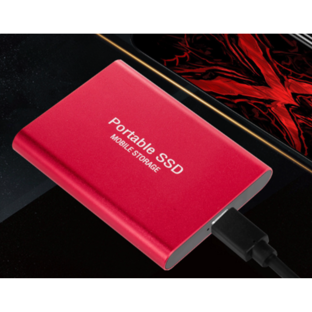 Ekstern SSD 2TB med USB-C