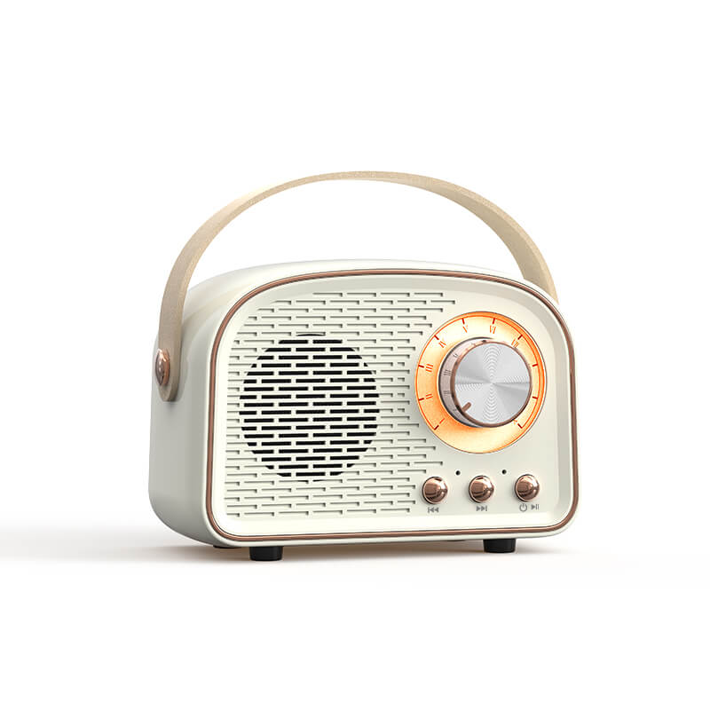 Sandsberg Retro Radio Bluetooth-høyttaler | Trådløs | Bærbar | Elegant lyd for hjemme og på farten