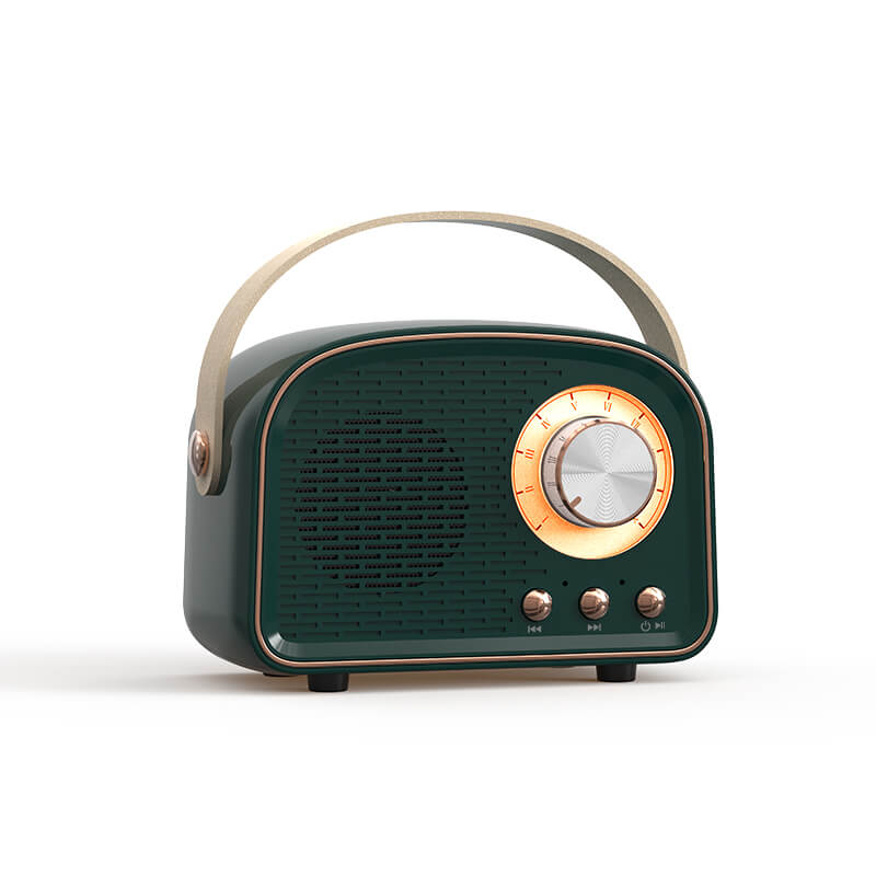 Sandsberg Retro Radio Bluetooth-høyttaler | Trådløs | Bærbar | Elegant lyd for hjemme og på farten