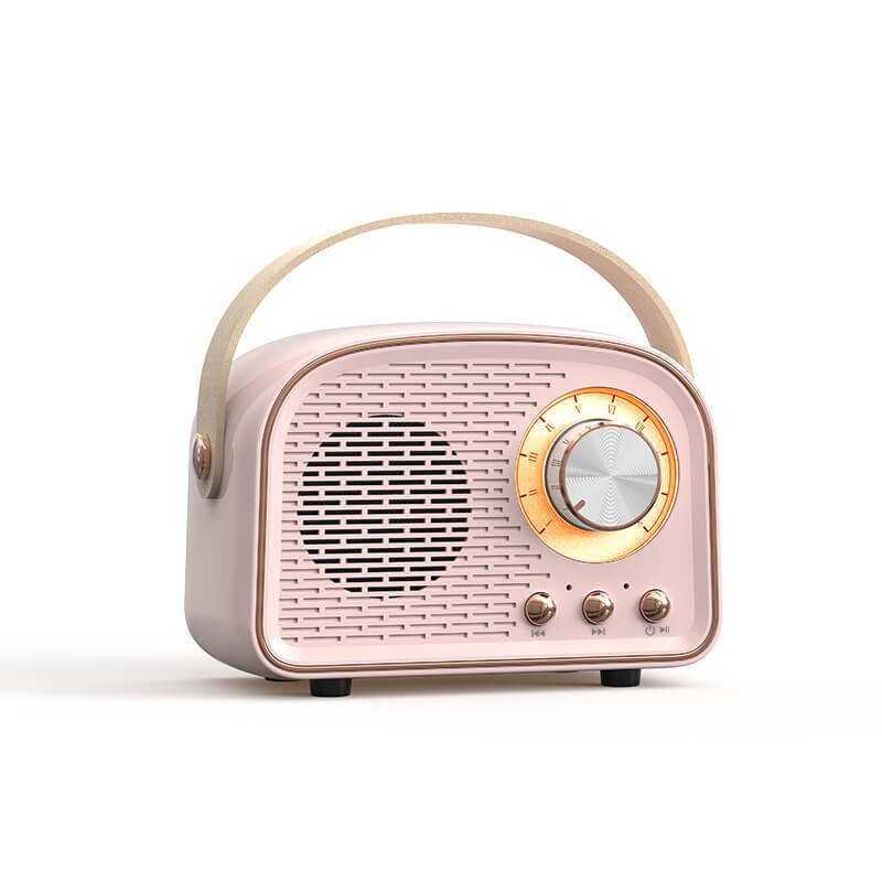 Sandsberg Retro Radio Bluetooth-høyttaler | Trådløs | Bærbar | Elegant lyd for hjemme og på farten