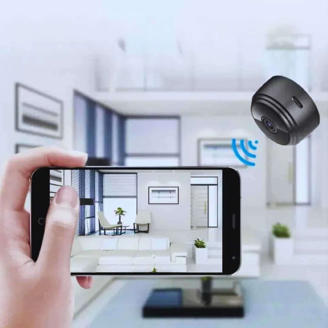 Kompakt WiFi HD-sikkerhetskamera