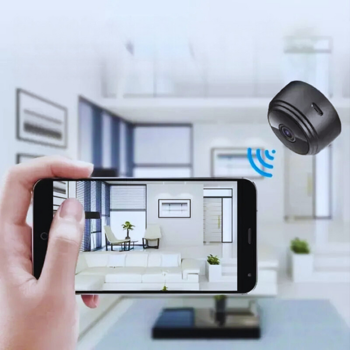 Kompakt WiFi HD-sikkerhetskamera