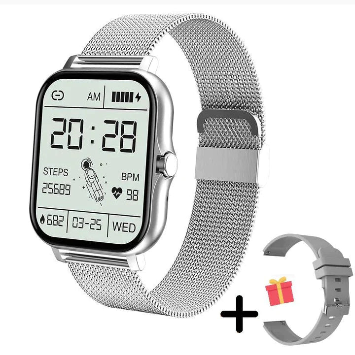 Elegant Smartklokke med Helsetracking for Kvinner