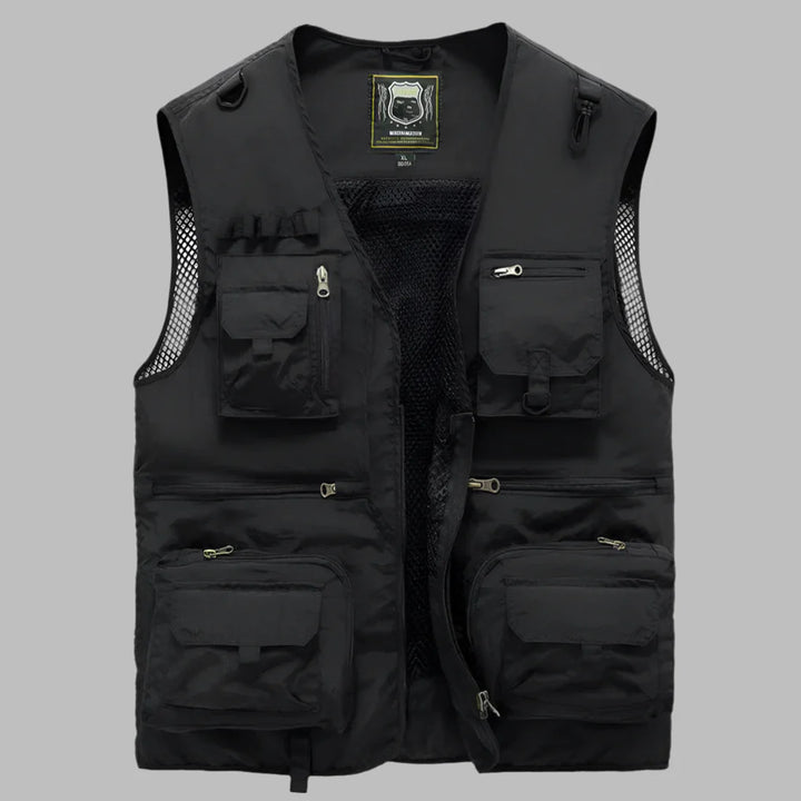 Summer vest with multiple pockets