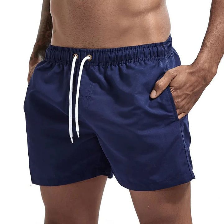 Men's swim shorts with quick-dry