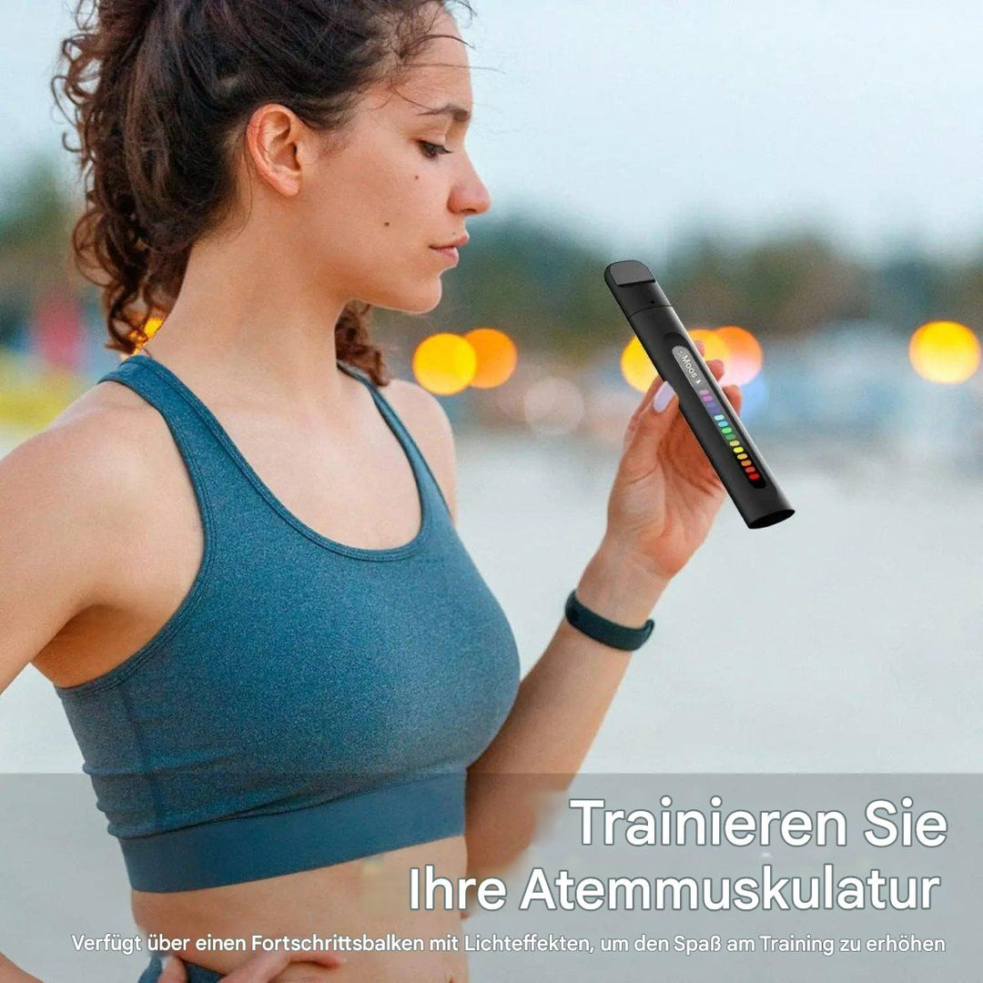 Intelligent pustetrener for trening av åndedrettsmusklene – BreathBoost