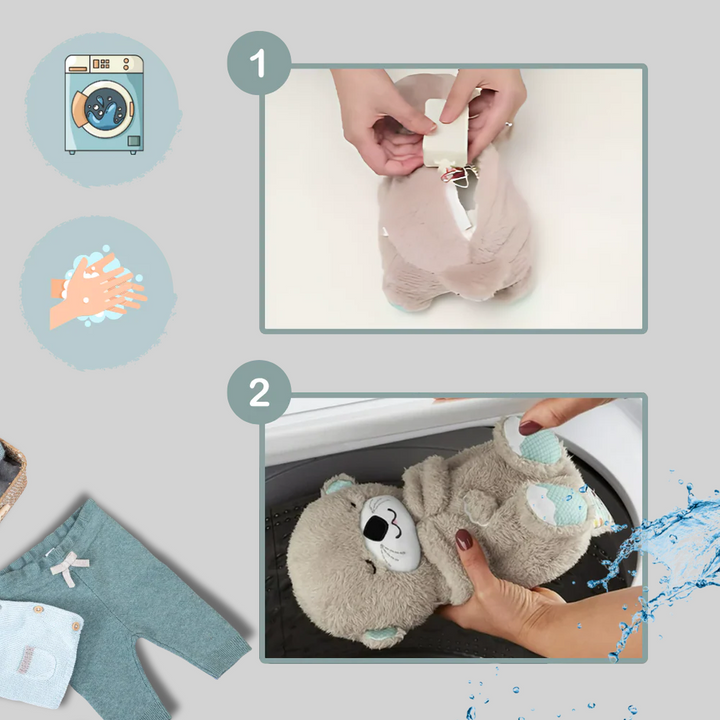 Beroligende oterbamse Avslappende sovekompanjong