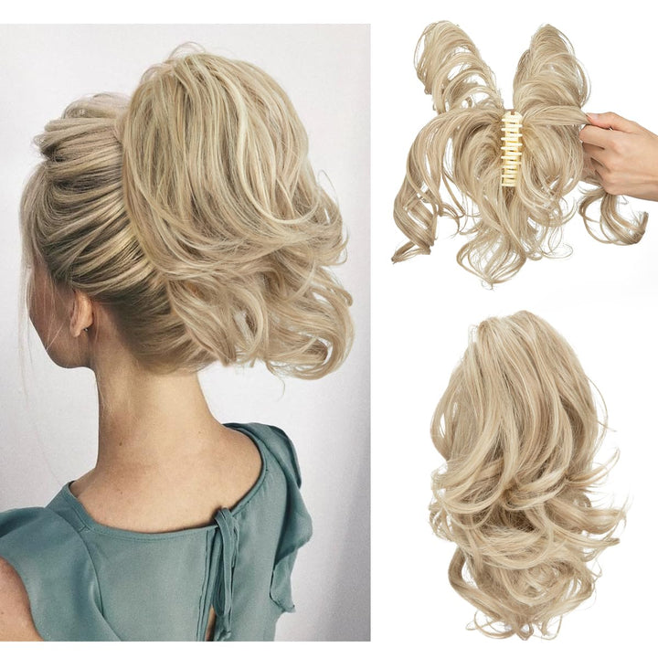 Krøllete Hestehale-Extensions – Mira