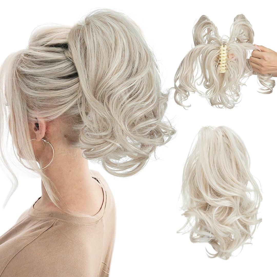 Krøllete Hestehale-Extensions – Mira