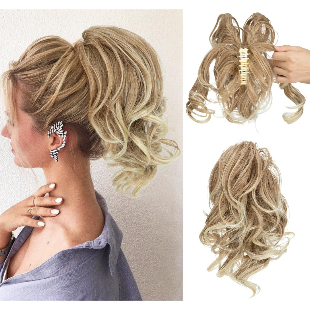 Krøllete Hestehale-Extensions – Mira
