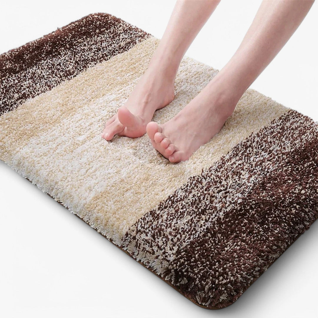 Superabsorberende badematte – Sklisikker | Rask tørking | Komfort
