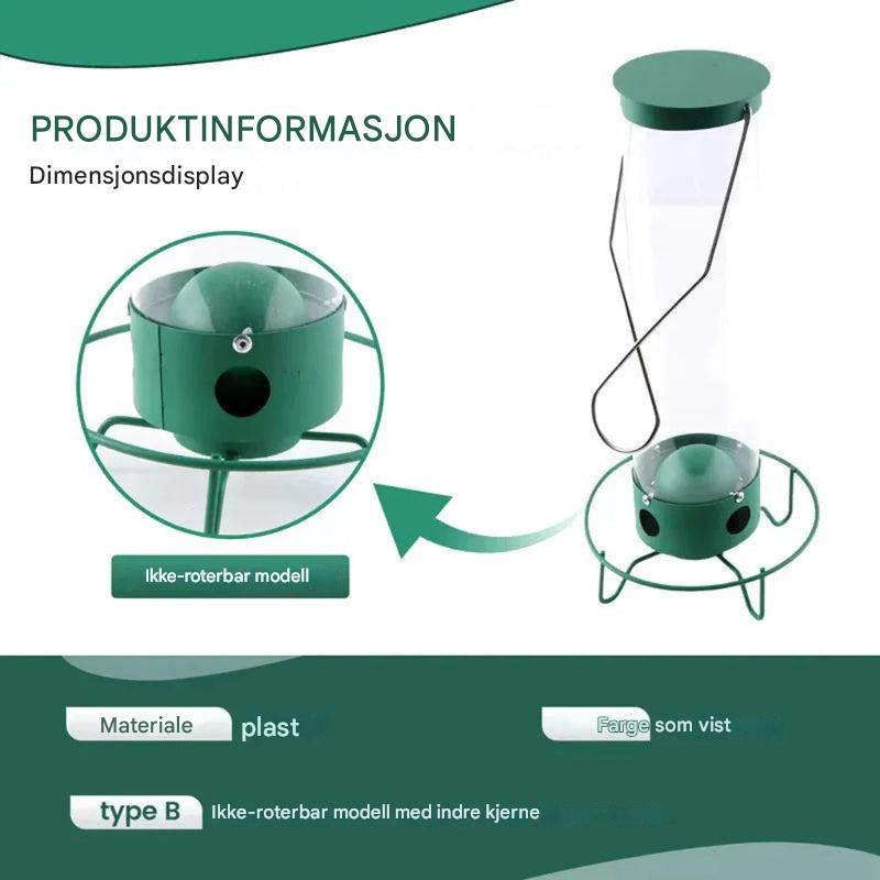 Ekornsicherer Vogelfutterspender