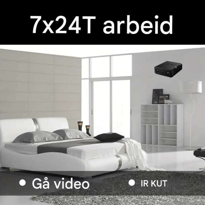 Mini overvåkingskamera