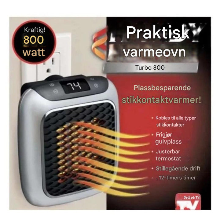 800 W Mini tragbarer elektrischer Heizlüfter