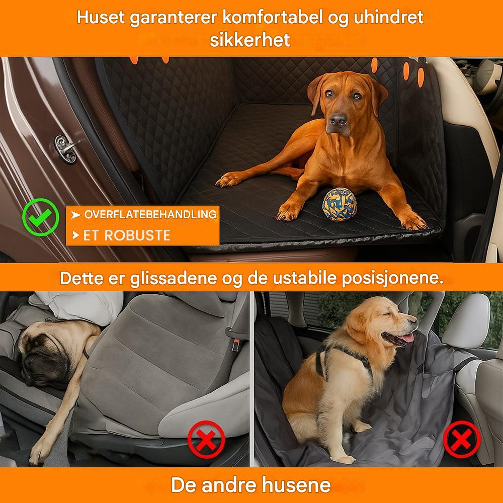 Bilsetetrekk for hund