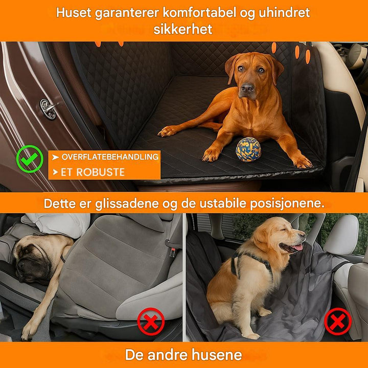 Bilsetetrekk for hund