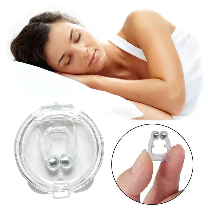 Magnetisk anti-snorke neseklemme for bedre søvn