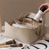 Elegant Leather Cosmetic Bag for Organized Beauty