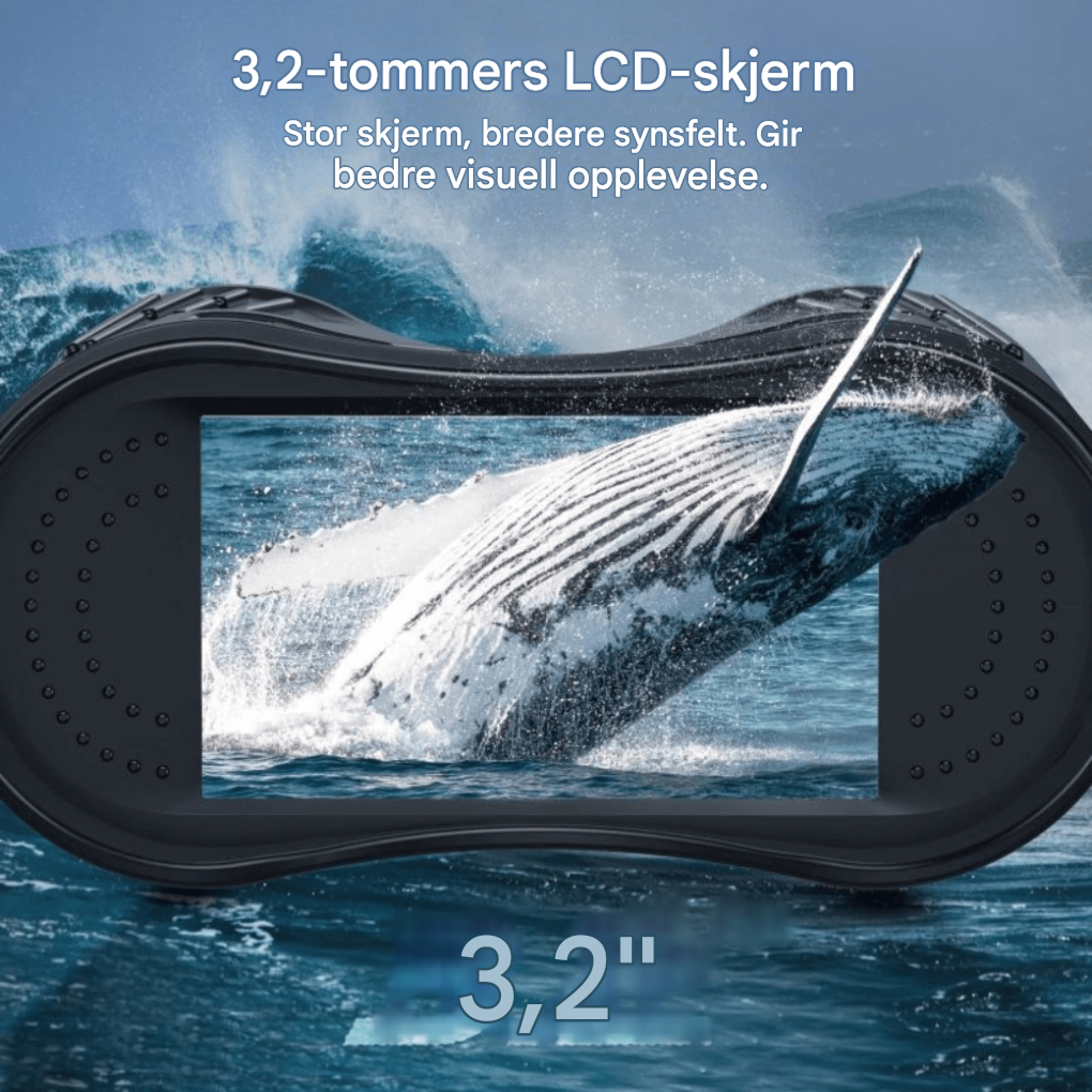 Ultra HD nattsyns-kikkert med IR