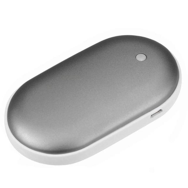 Oppladbar håndvarmer med 5200 mAh powerbank