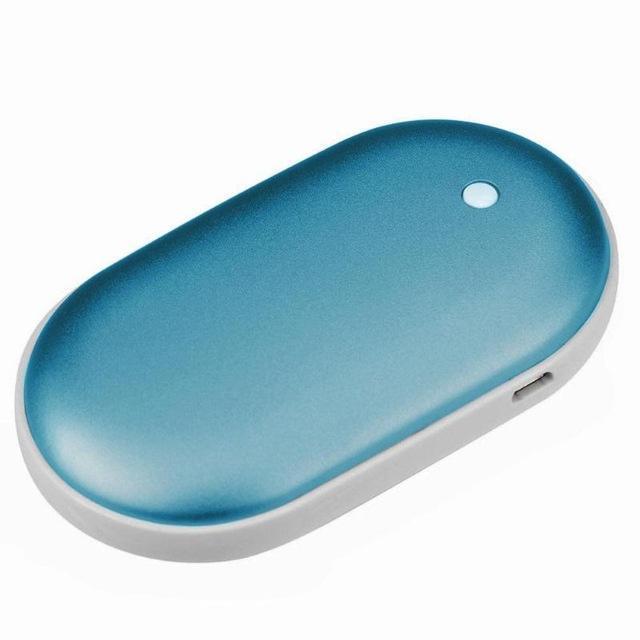 Oppladbar håndvarmer med 5200 mAh powerbank