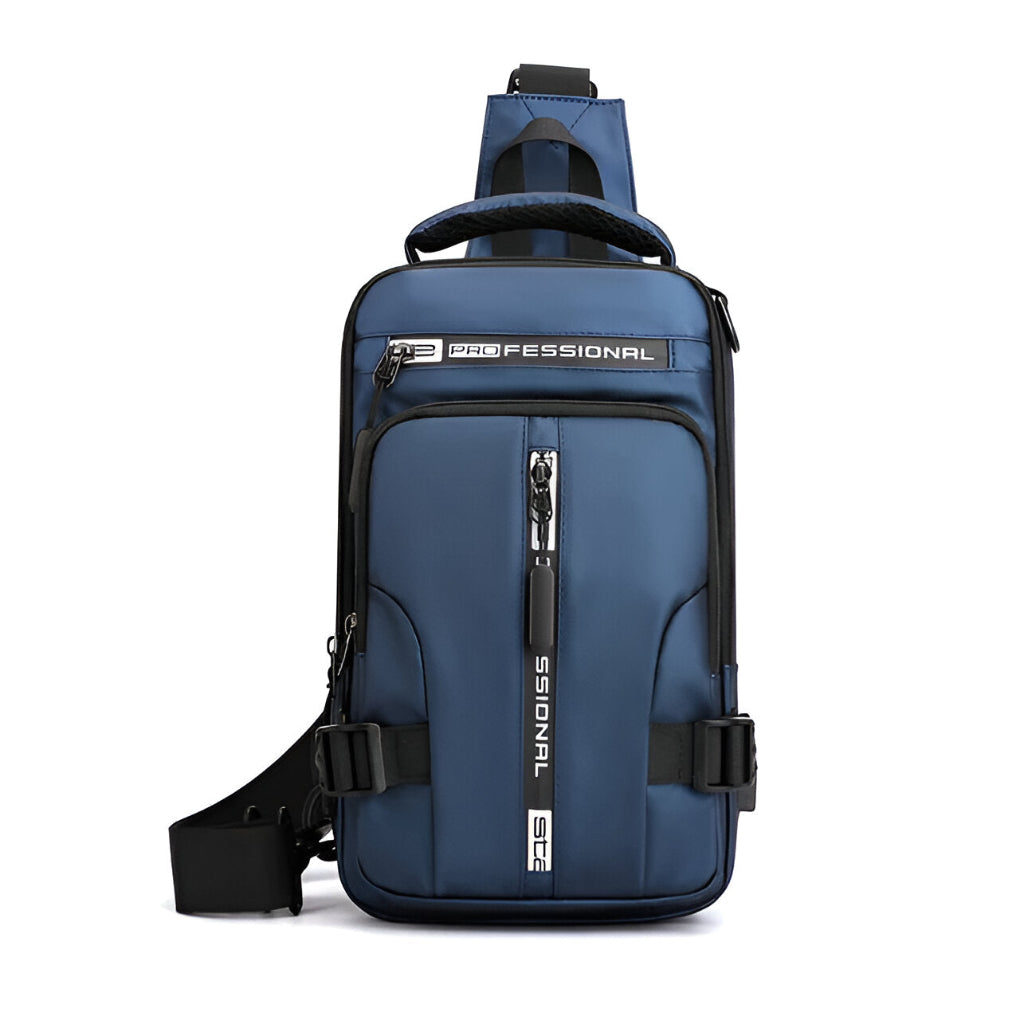 Menns Konvertibel Anti Tyveri Crossbody Veske