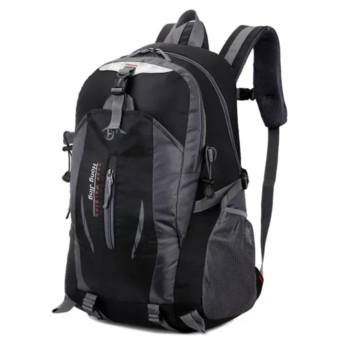 Waterproof outdoor travel backpack with multiple compartments