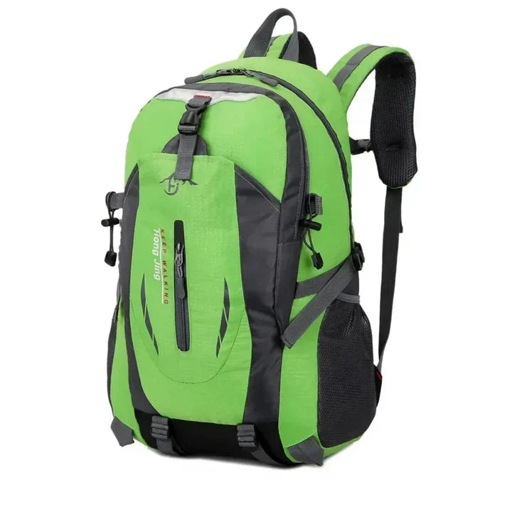 Waterproof outdoor travel backpack with multiple compartments