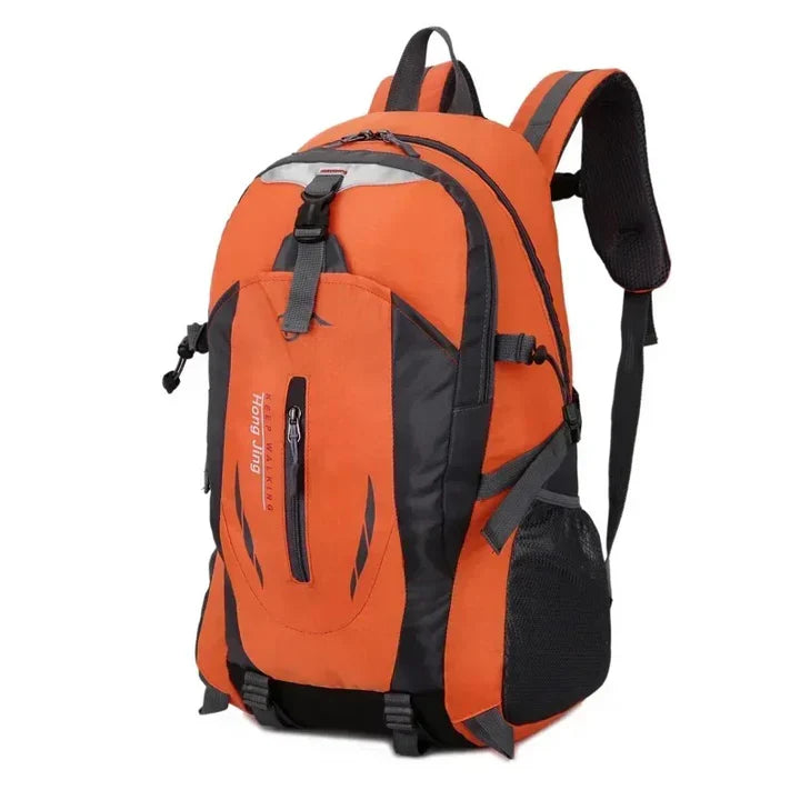 Waterproof outdoor travel backpack with multiple compartments