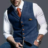 Vintage vest for menn – klassisk arv med lagdelt stil