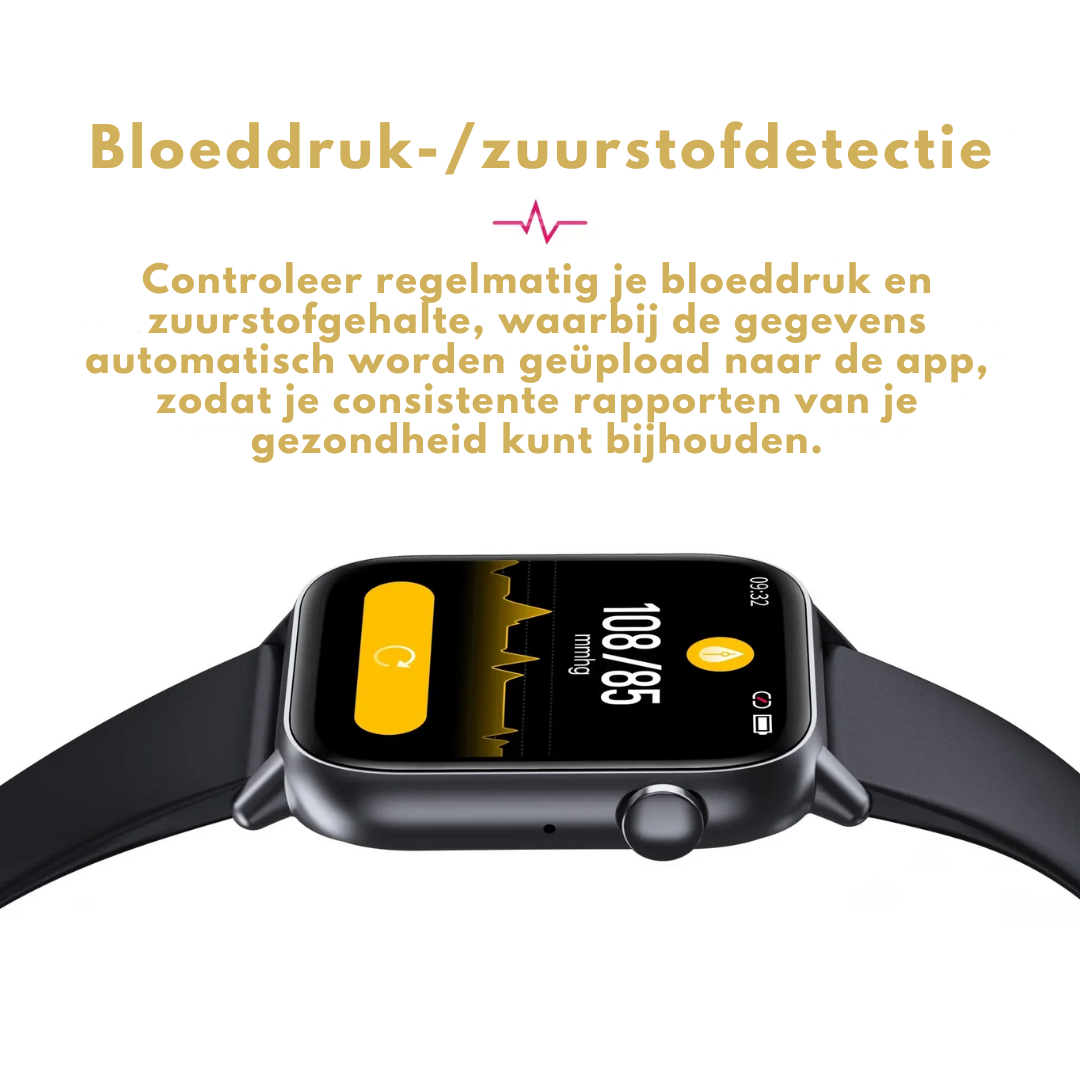 Smartklokke med skritt-, puls- og søvnmåling