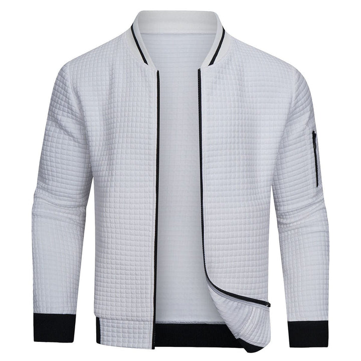 Warm and Relaxed Men's Jacket with Zipper