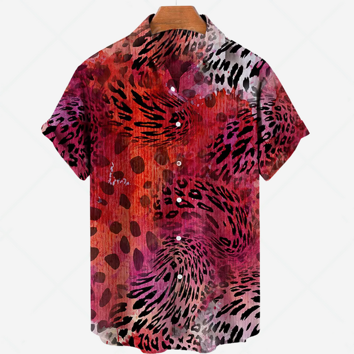 Casual short-sleeved shirt with print – effortless style for any occasion