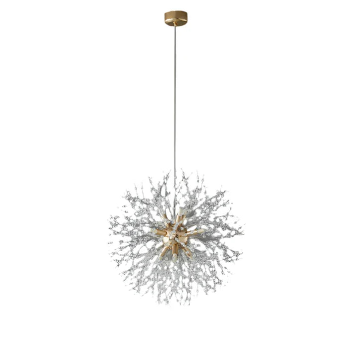 Eksklusiv krystallysekrone – Elegant taklampe for raffinerte interiører