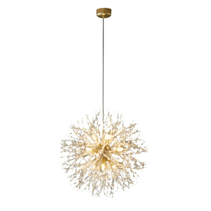 Eksklusiv krystallysekrone – Elegant taklampe for raffinerte interiører
