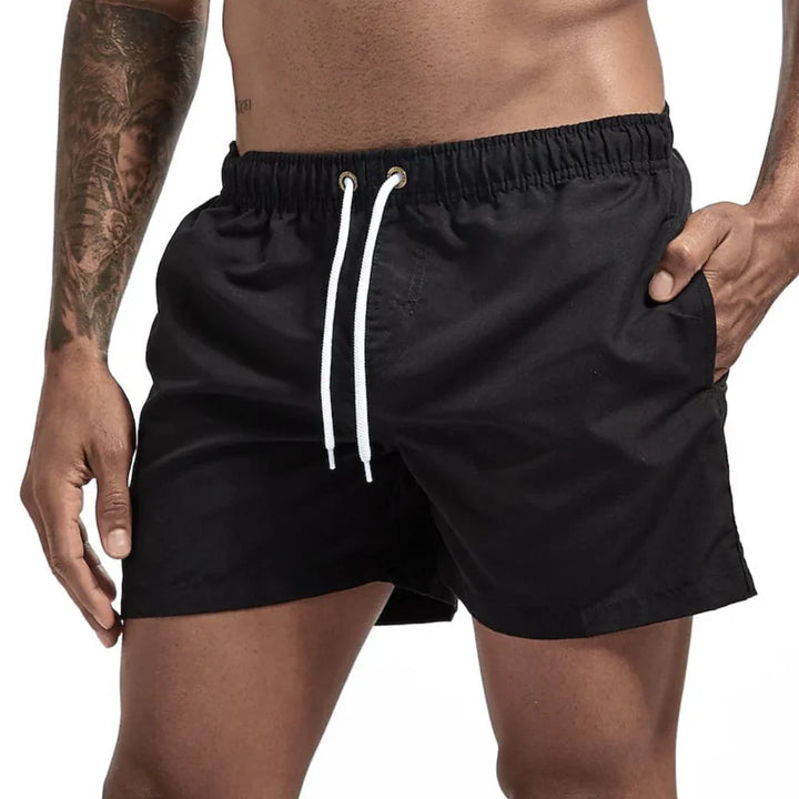 Men's swim shorts with quick-dry