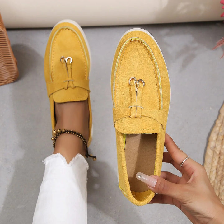 Komfortable Slip-On Loafers for Kvinner